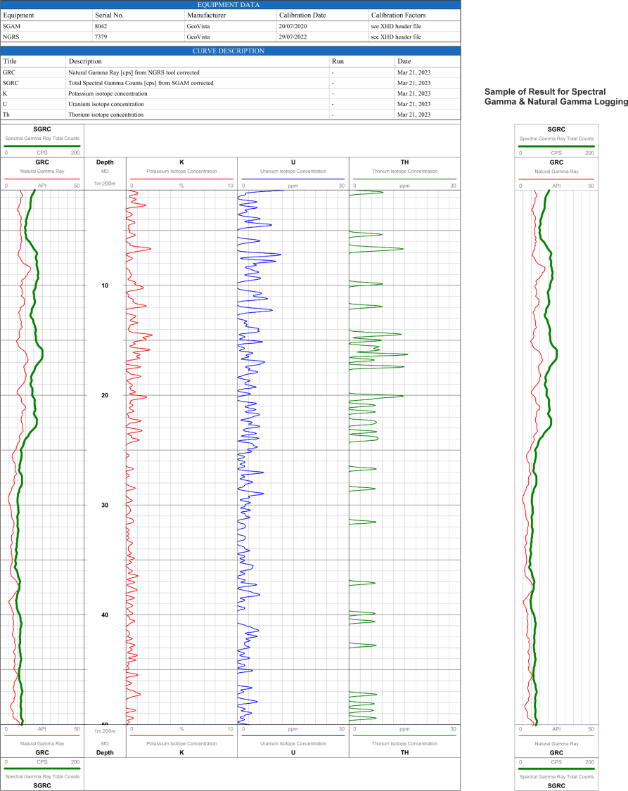 Gamma Ray Log